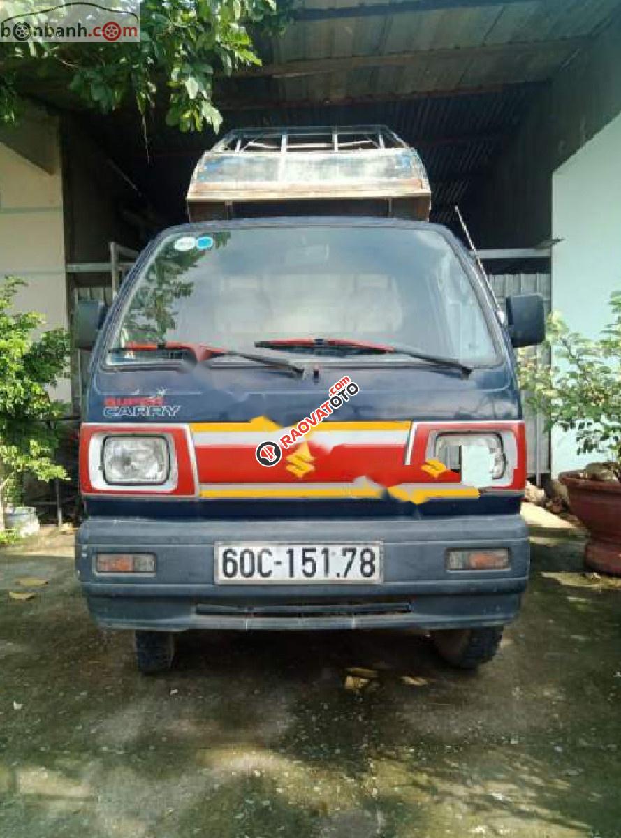 Bán Suzuki Super Carry Truck 1.0 MT 2014, màu xanh lam-4