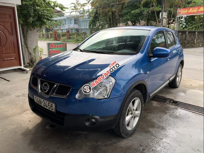 Bán Nissan Qashqai đời 2008, màu xanh lam, xe nhập-0