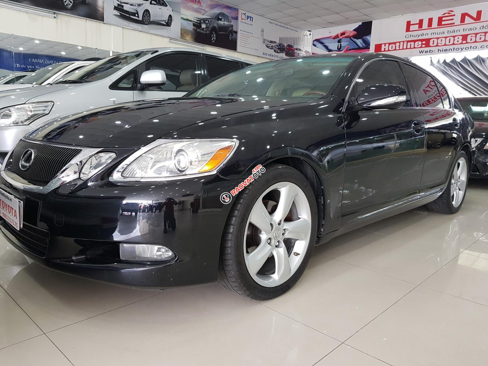Bán Lexus GS350 sản xuất 2009, màu đen, xe nhập-4