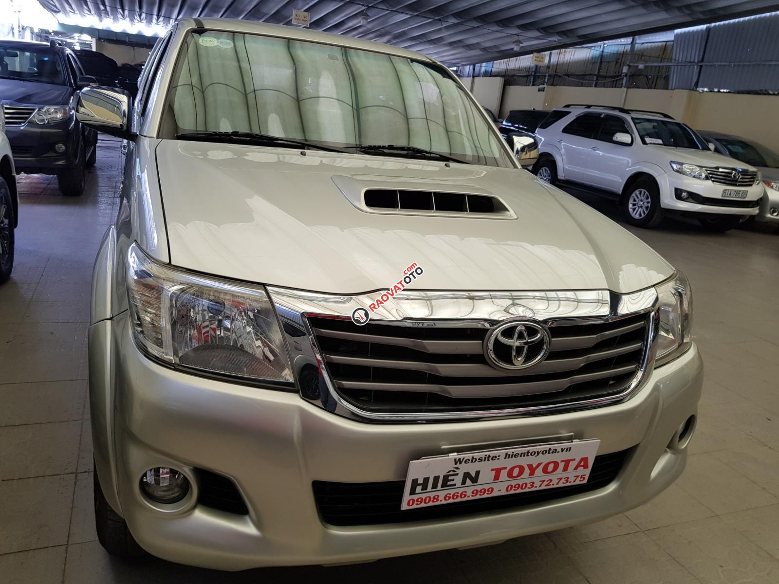 Bán Toyota Hilux 3.0G đời 2014, màu kem (be), nhập khẩu giá cạnh tranh-0