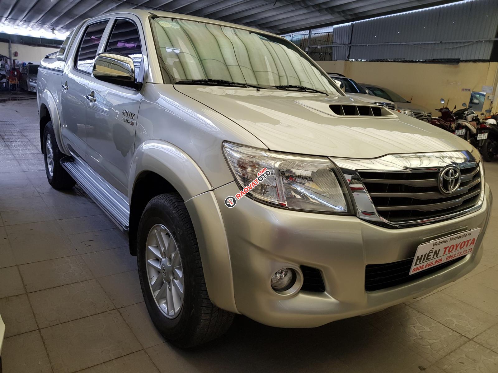 Bán Toyota Hilux 3.0G đời 2014, màu kem (be), nhập khẩu giá cạnh tranh-8