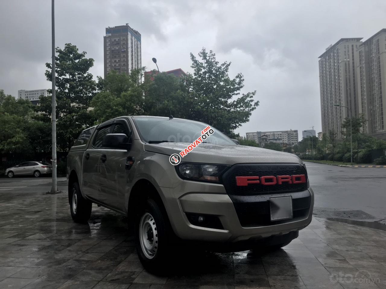 Bán Ford Ranger XL 2.2L 4x4 MT 2016, màu vàng, nhập khẩu giá cạnh tranh-0