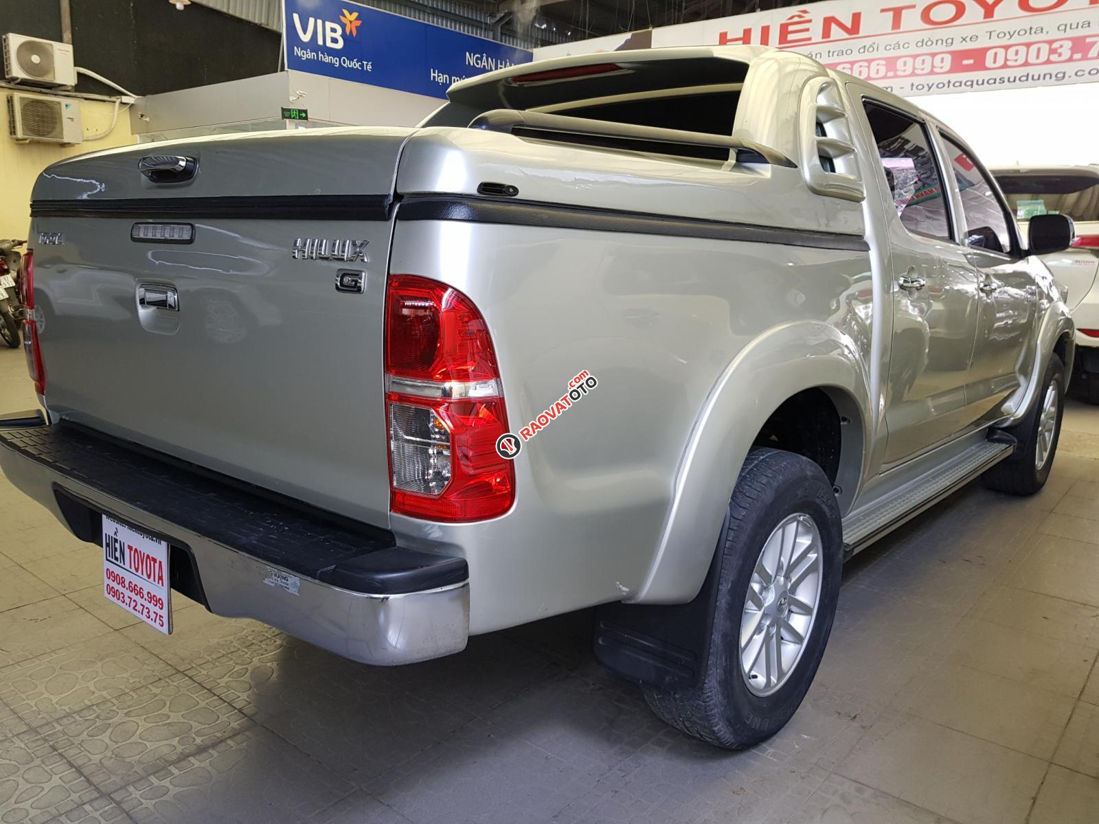 Bán Toyota Hilux 3.0G đời 2014, màu kem (be), nhập khẩu giá cạnh tranh-7