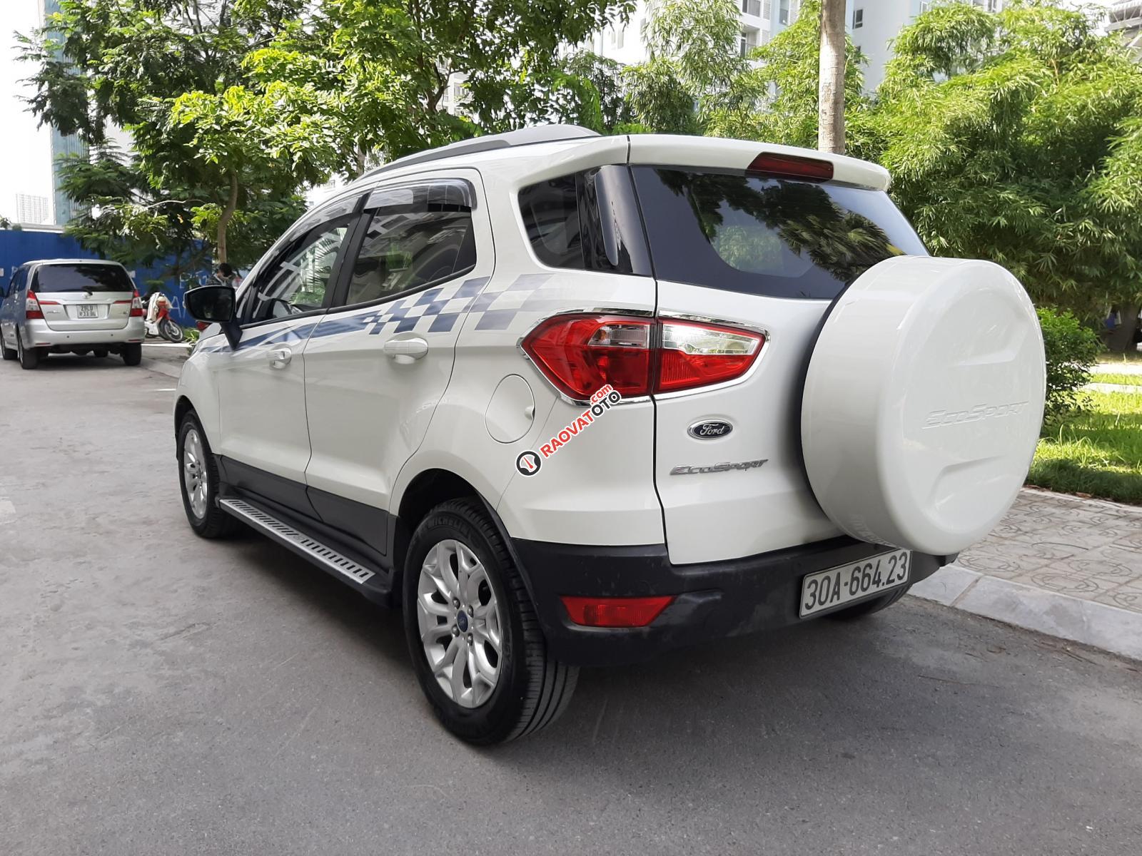 Bán xe Ford EcoSport Titanium 1.5 AT đời 2015, màu trắng, 495 triệu-8