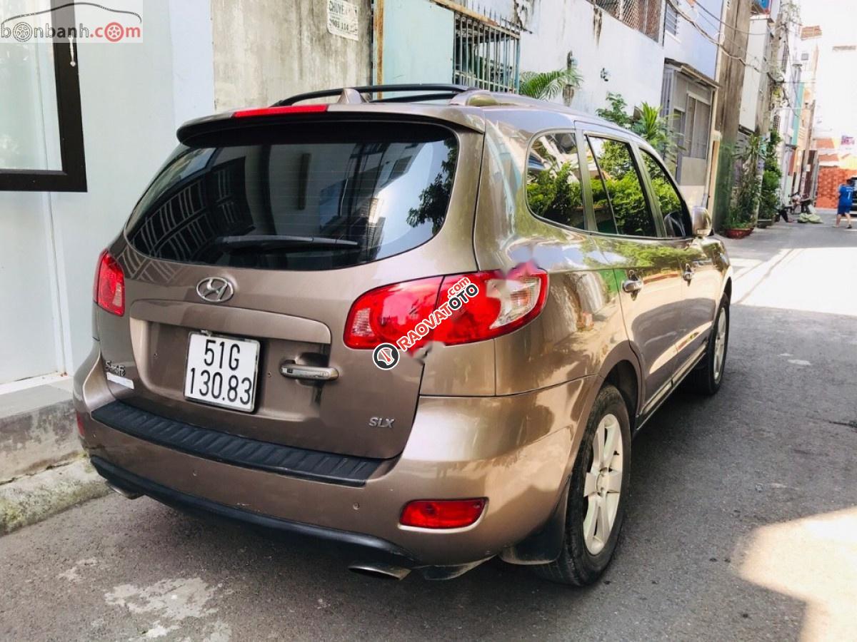 Bán Hyundai Santa Fe SLX năm sản xuất 2008, màu nâu, nhập khẩu nguyên chiếc -8