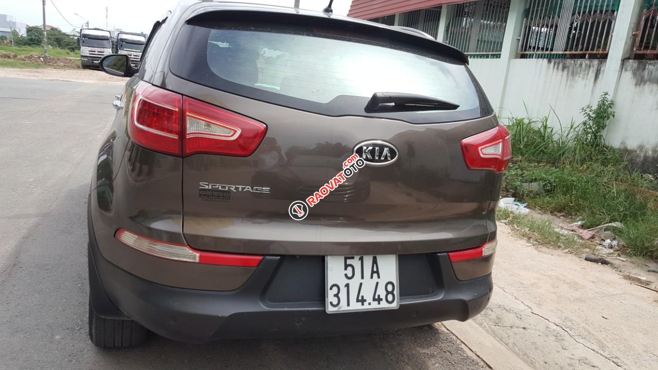 Bán Kia Sportage 2.0AT màu nâu titan, số tự động, nhập Hàn Quốc 2011, biển Sài Gòn-4