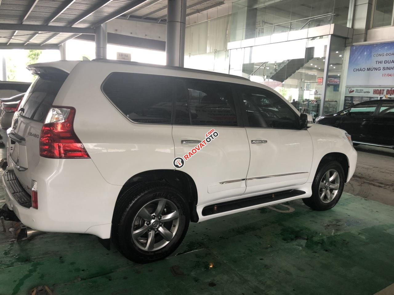 Bán Lexus GX460 Premium màu trắng/kem, sản xuất 12/2012 đăng ký 2013, nhập khẩu Mỹ-2