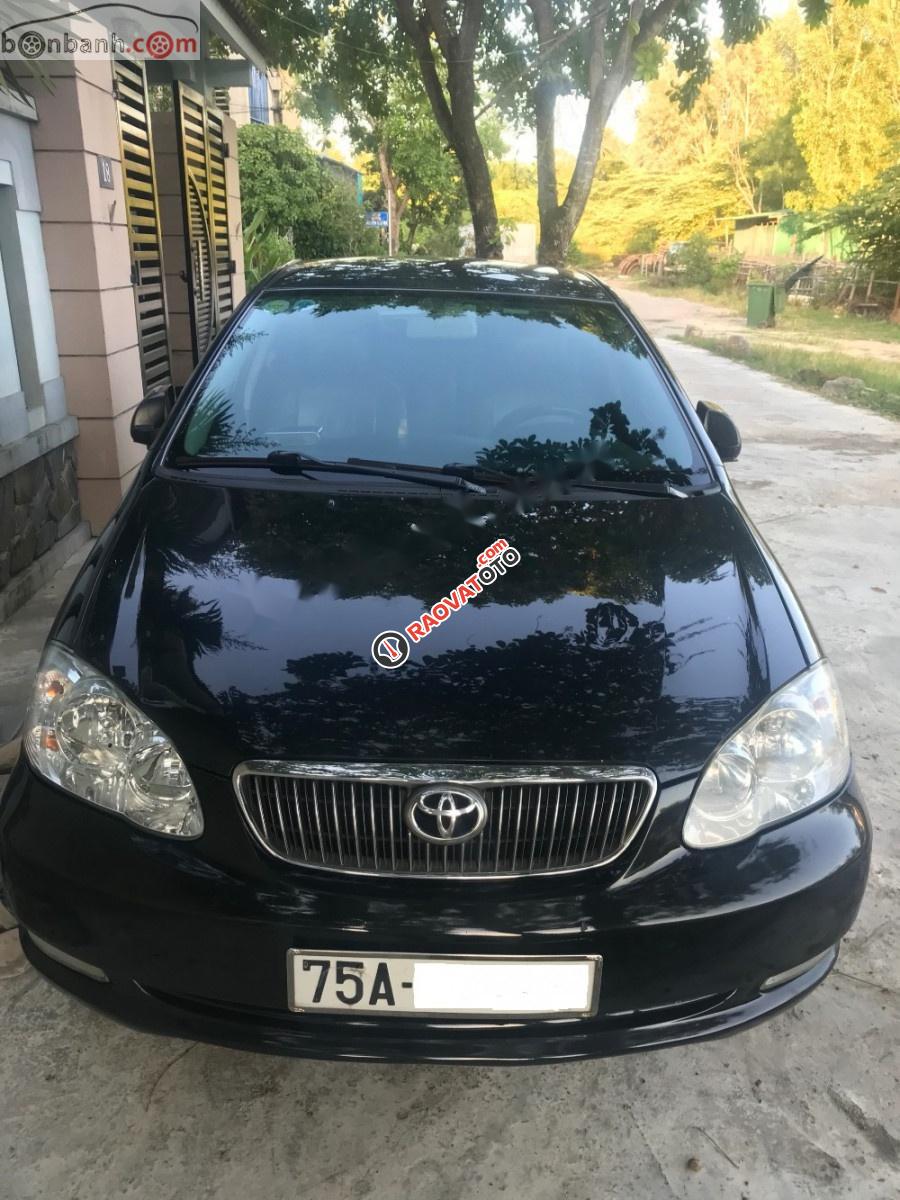 Bán xe Toyota Corolla altis 1.8G MT 2007, màu đen chính chủ-0