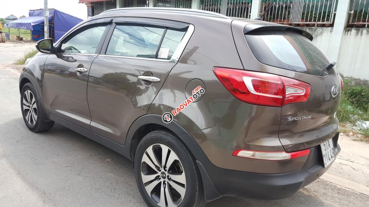 Bán Kia Sportage 2.0AT màu nâu titan, số tự động, nhập Hàn Quốc 2011, biển Sài Gòn-6
