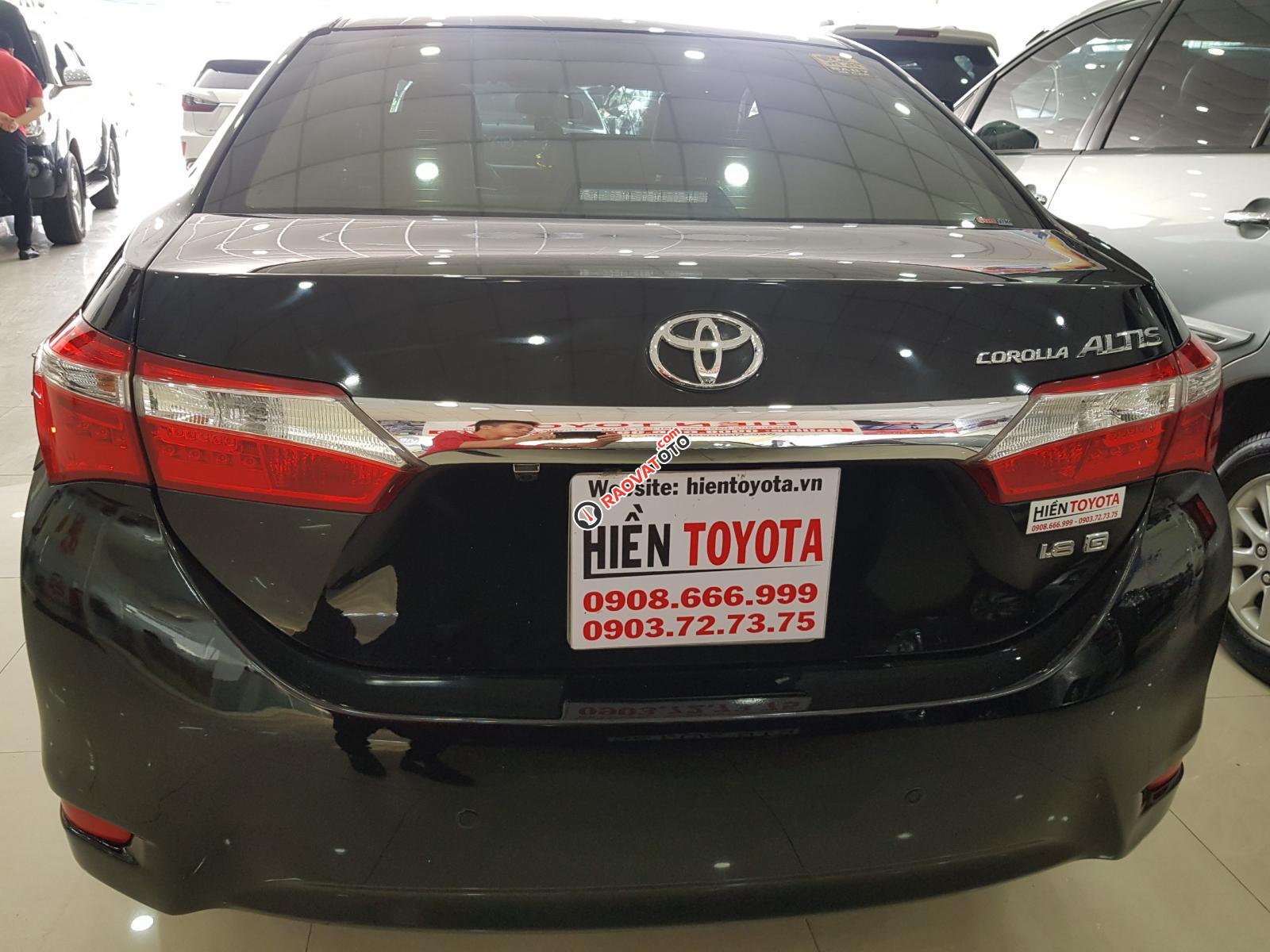 Bán Toyota Corolla altis 1.8G đời 2014, màu đen, 590tr-8