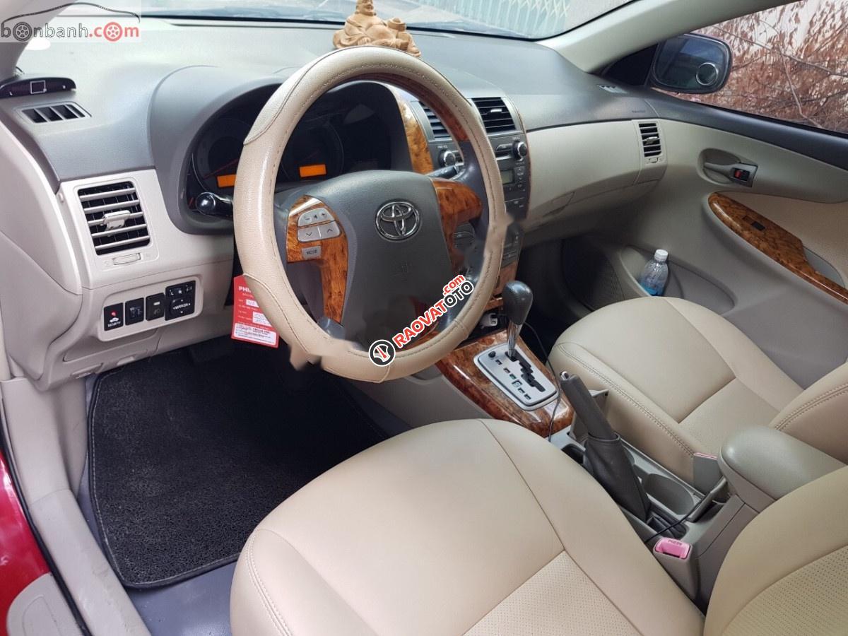 Bán xe Toyota Corolla altis 1.8 AT đời 2009, màu đỏ, nhập khẩu  -1