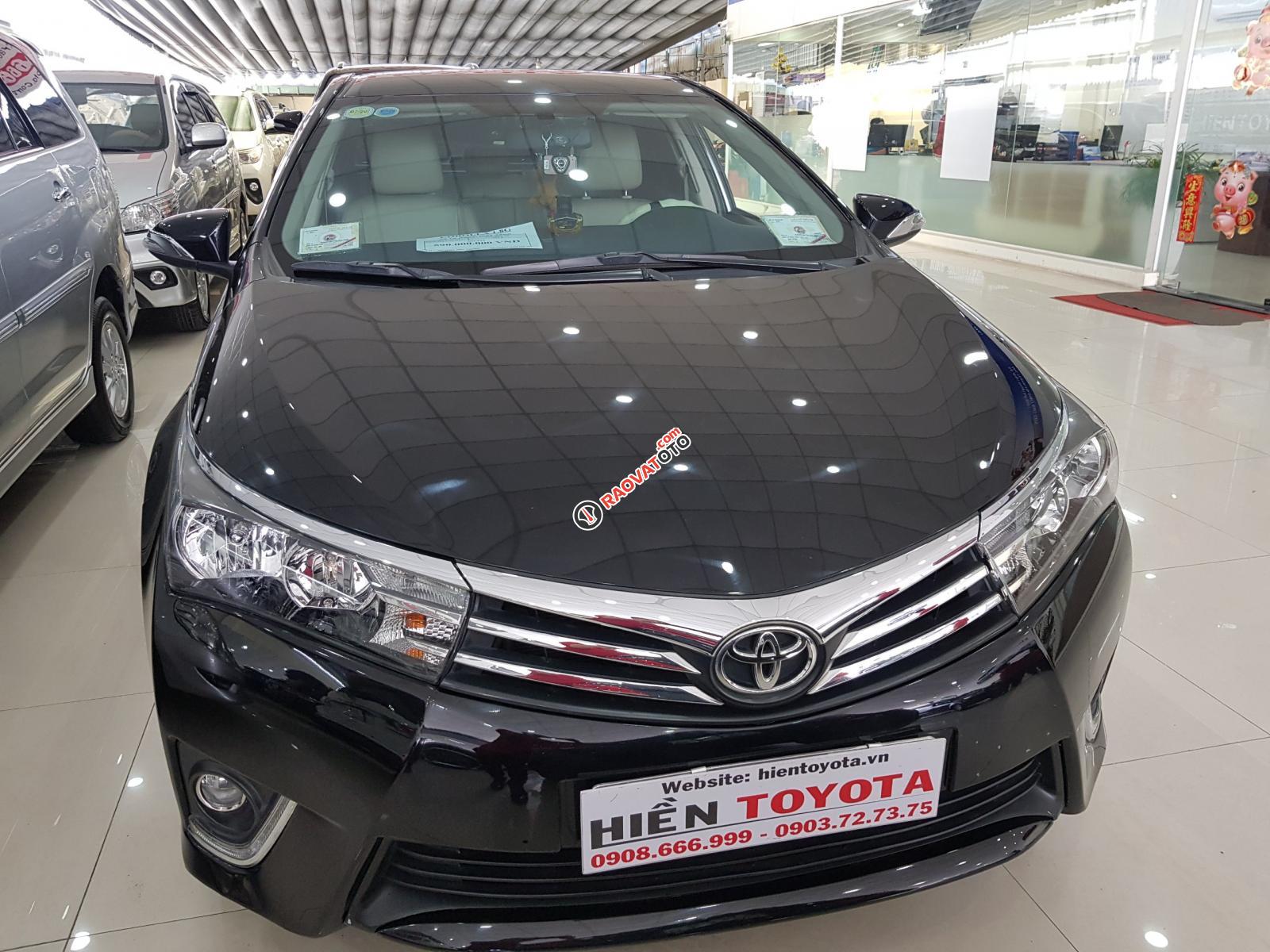 Bán Toyota Corolla altis 1.8G đời 2014, màu đen, 590tr-9