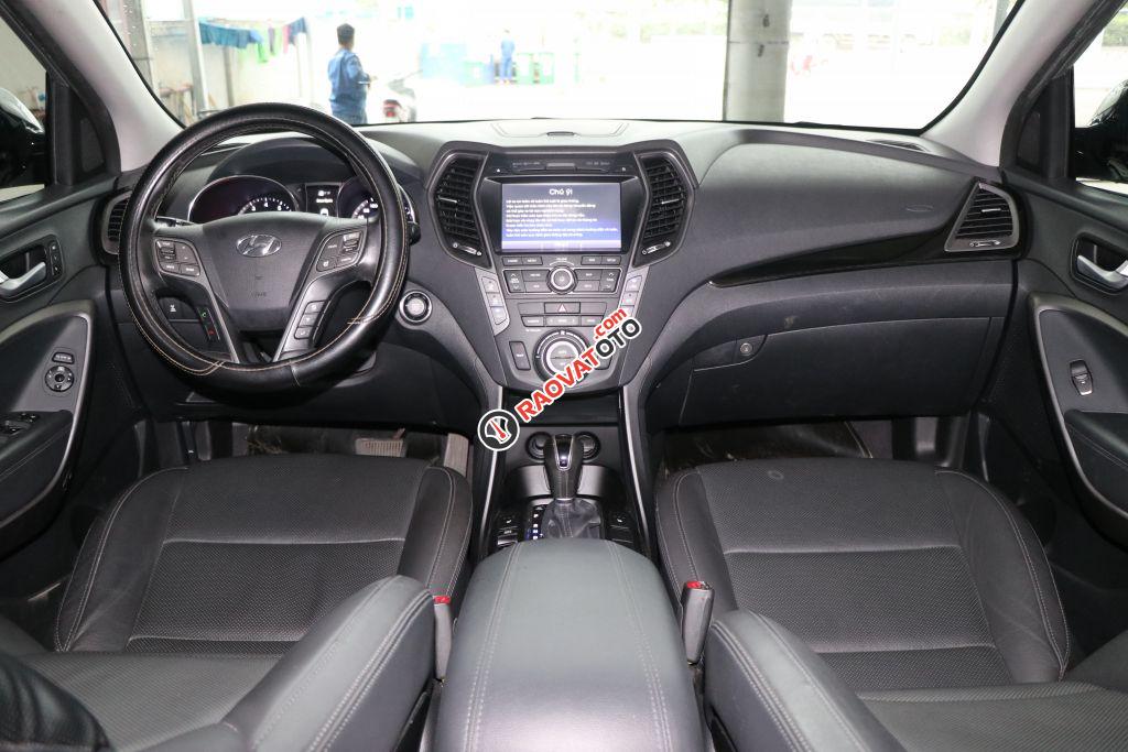 Bán xe Hyundai Santa Fe 2.4AT 2WD 7 chỗ sản xuất năm 2015, màu bạc, 856tr-6