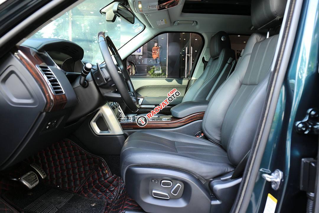 Bán LandRover Range Rover HSE 3.0 độ Autobiography + mặt nạ sản xuất năm 2013, màu xanh lục, xe nhập-2