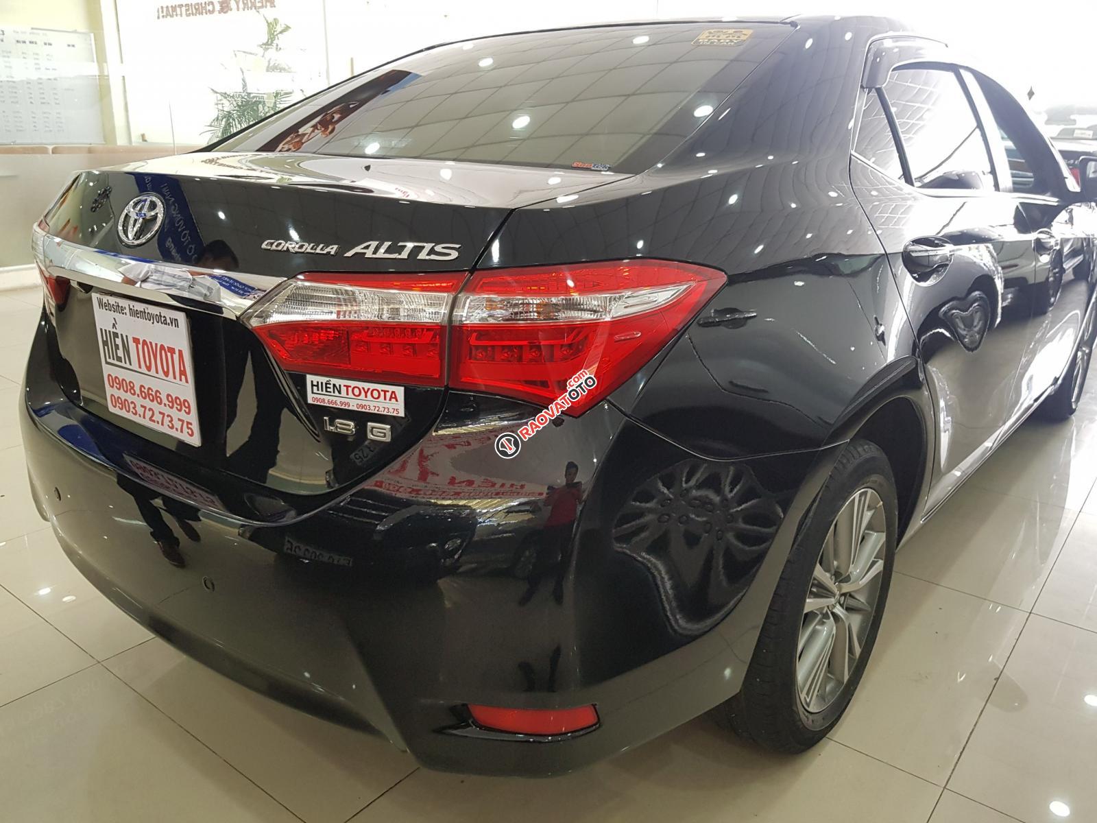 Bán Toyota Corolla altis 1.8G đời 2014, màu đen, 590tr-5