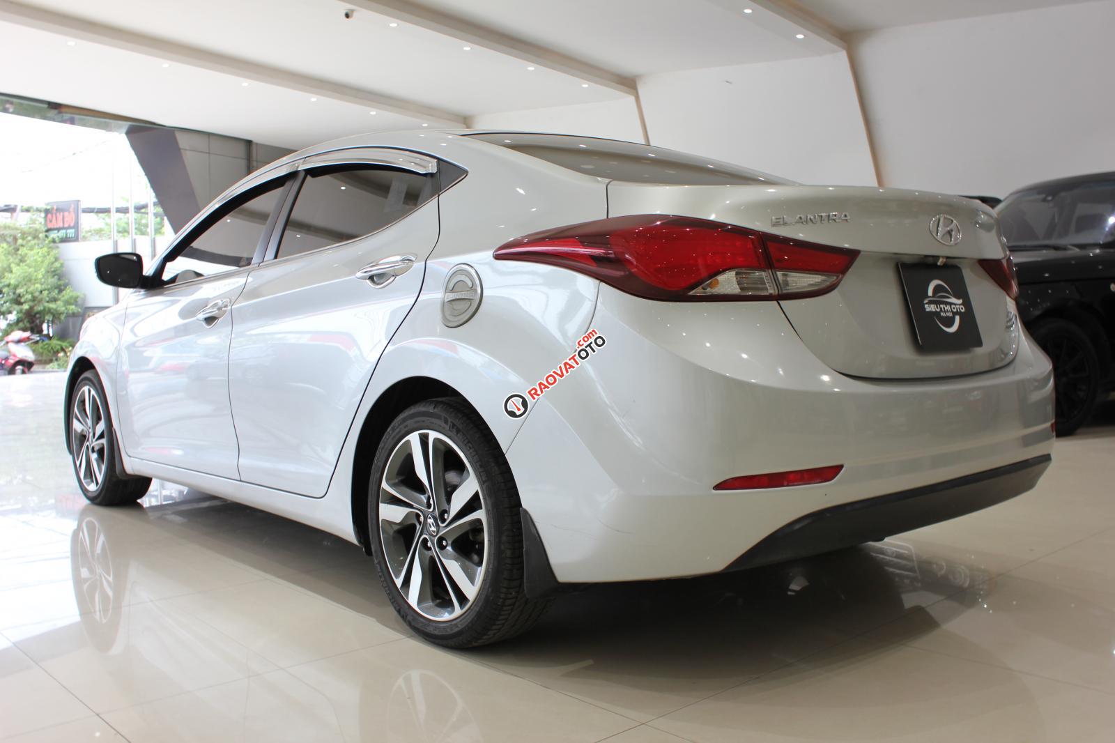 Bán ô tô Hyundai Elantra 1.5 sản xuất 2015, màu bạc, nhập khẩu nguyên chiếc-6