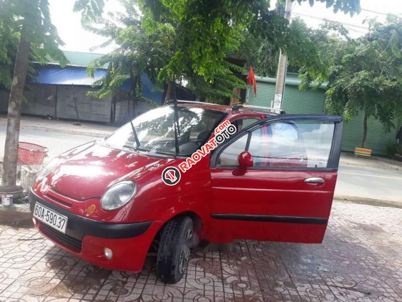 Cần bán gấp Daewoo Matiz SE 2013, màu đỏ, xe đẹp-1