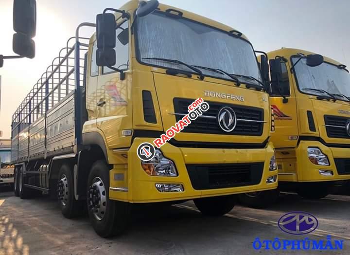 Xe tải Dongfeng 4 chân bửng, nâng tải trọng 17 tấn 9 nhập khẩu-6