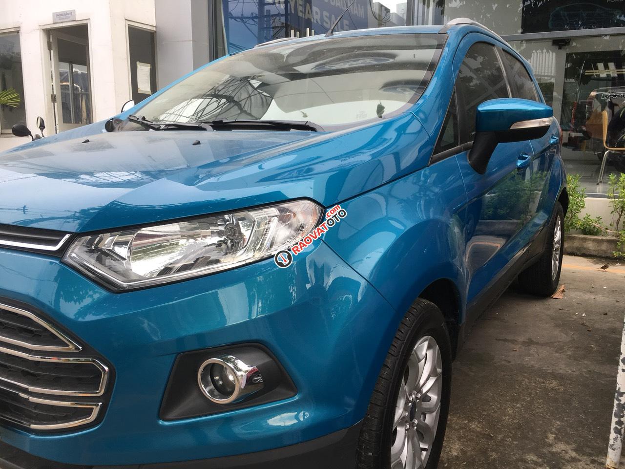 Cần bán xe Ford EcoSport 2016, màu xanh dương, biển số thành phố-2