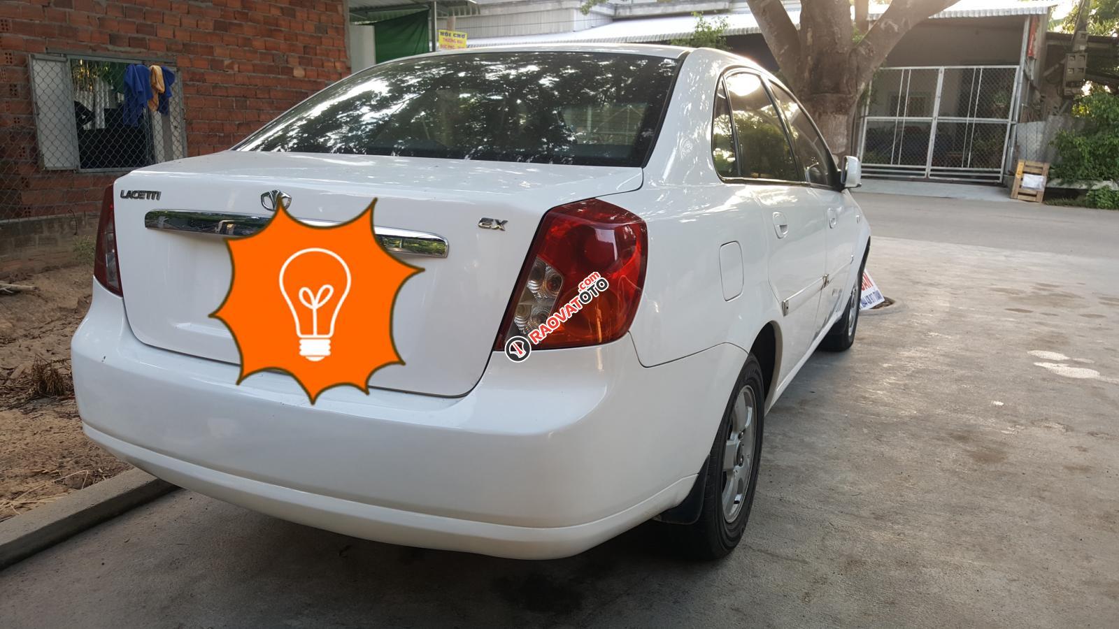 Bán xe Daewoo Lacetti EX năm 2005, màu trắng. Xe như mới-0