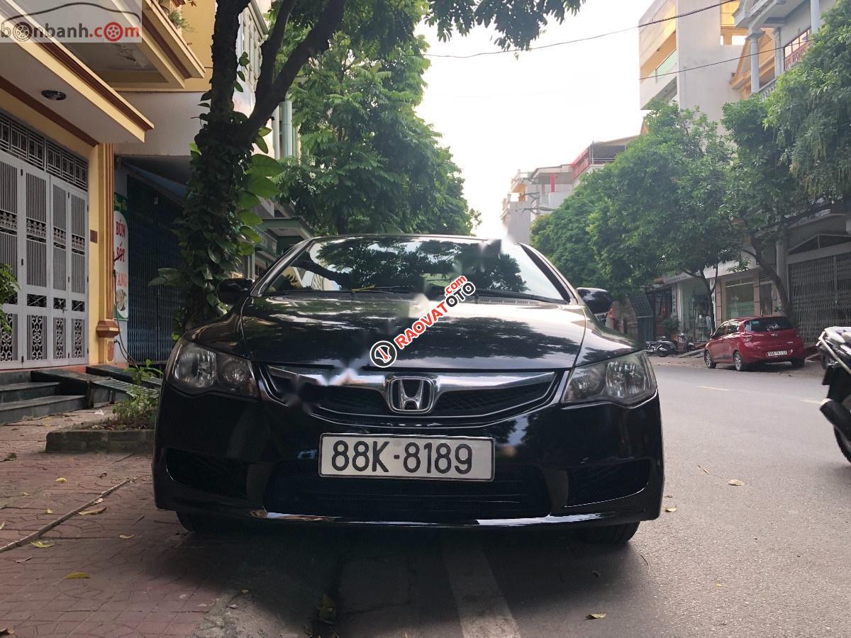 Bán ô tô Honda Civic 1.8 MT sản xuất năm 2010, màu đen, giá cạnh tranh-0