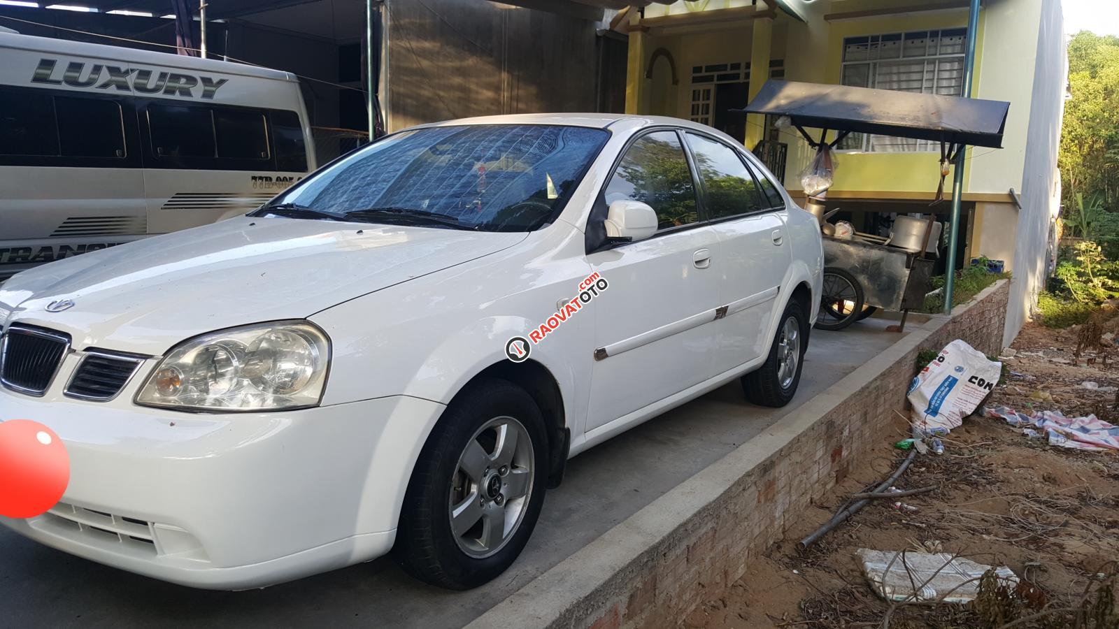 Bán xe Daewoo Lacetti EX năm 2005, màu trắng. Xe như mới-1