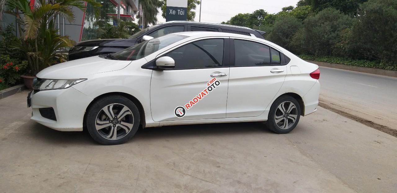 Bán Honda City CVT năm sản xuất 2015, màu trắng. Tiếp anh em thiện chí-4