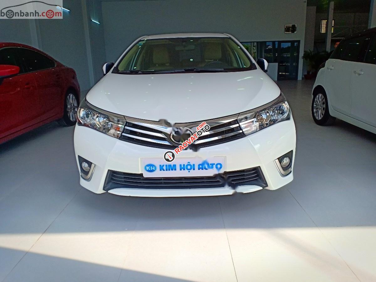 Cần bán lại xe Toyota Corolla altis 1.8G đời 2015, màu trắng-3