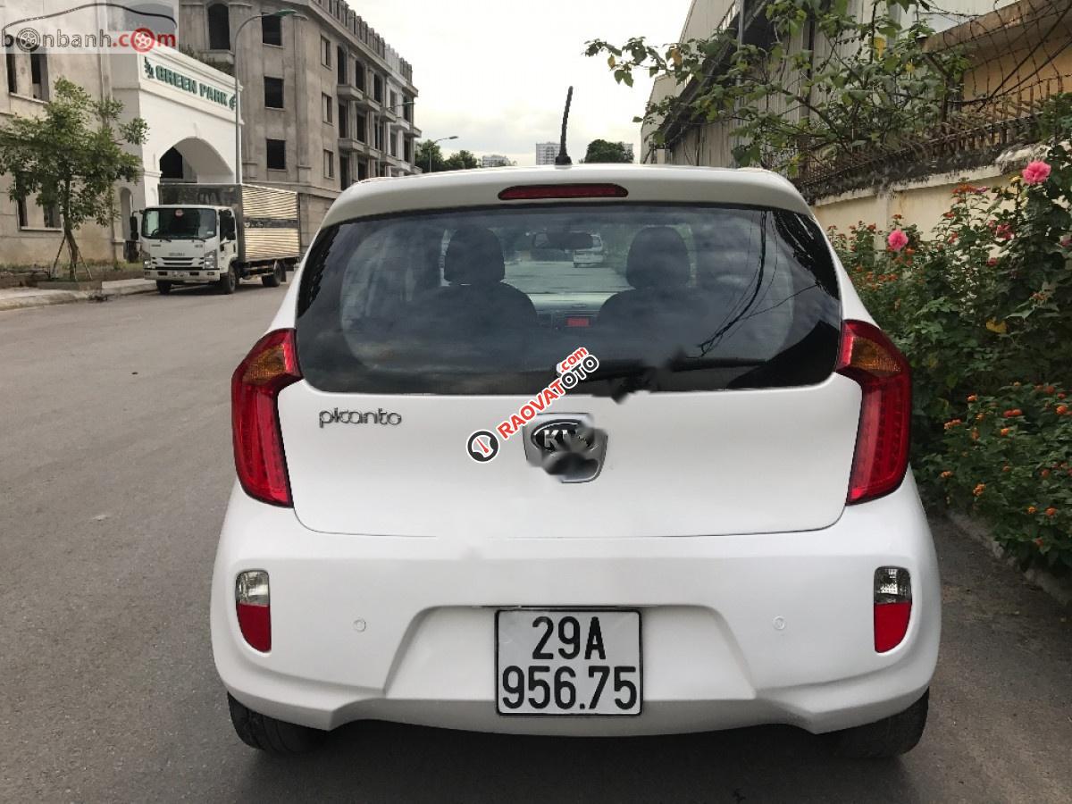 Bán Kia Picanto S 2014, màu trắng, nhập khẩu-2