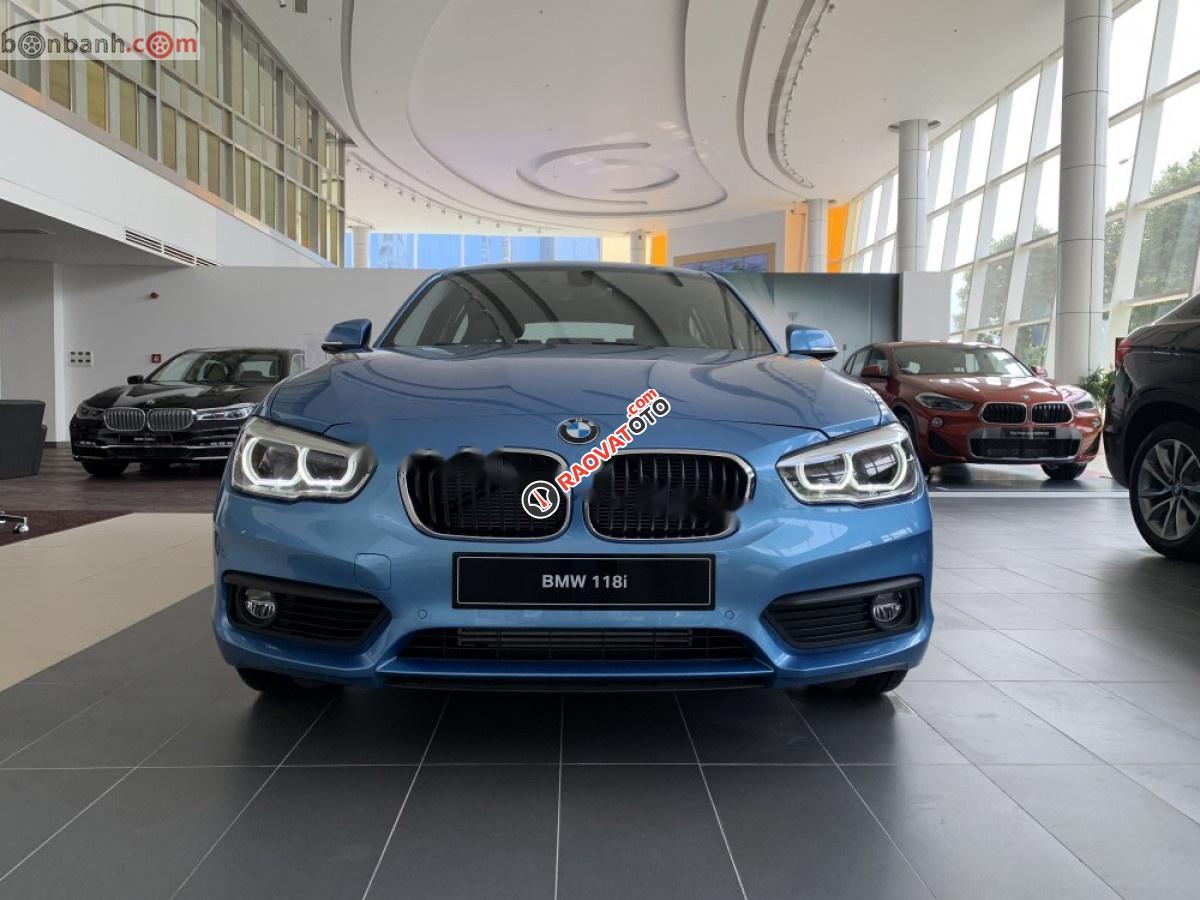 Bán xe BMW 118i 2018, màu xanh lam, xe nhập-3