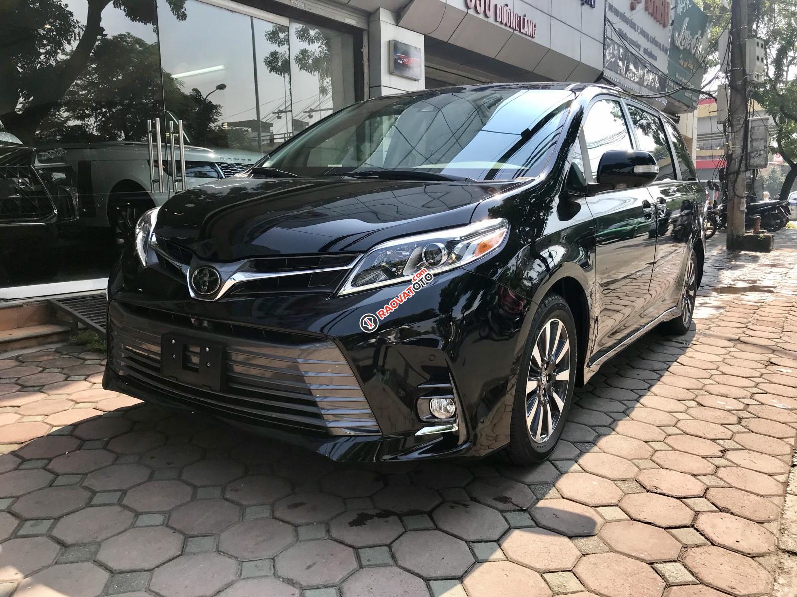 Bán ô tô Toyota Sienna 3.5 Limited năm sản xuất 2019, màu đen, nhập khẩu-2