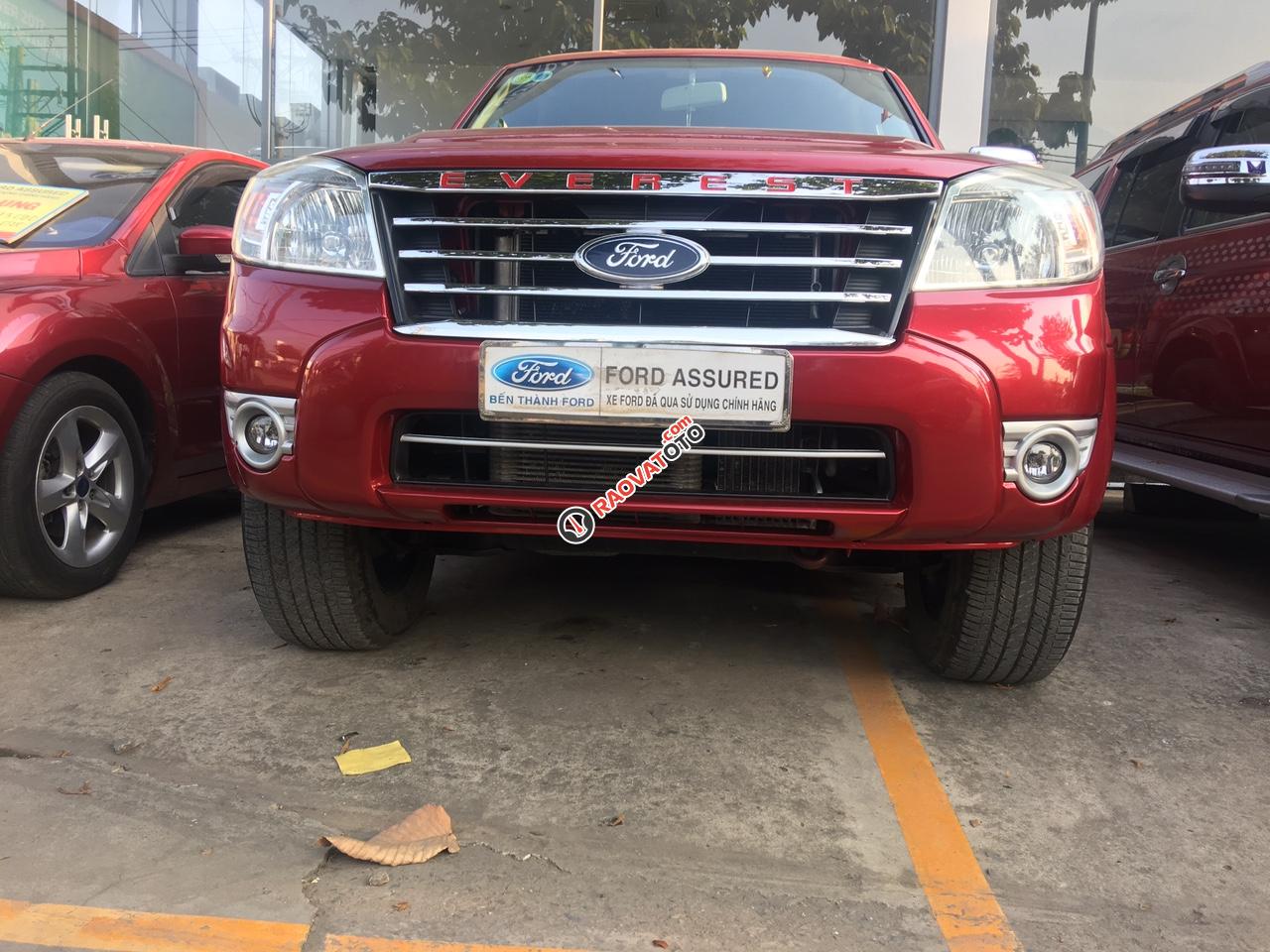 Cần bán Ford Everest 2.5 L số tự động năm, sản xuất 2008, màu đỏ-8