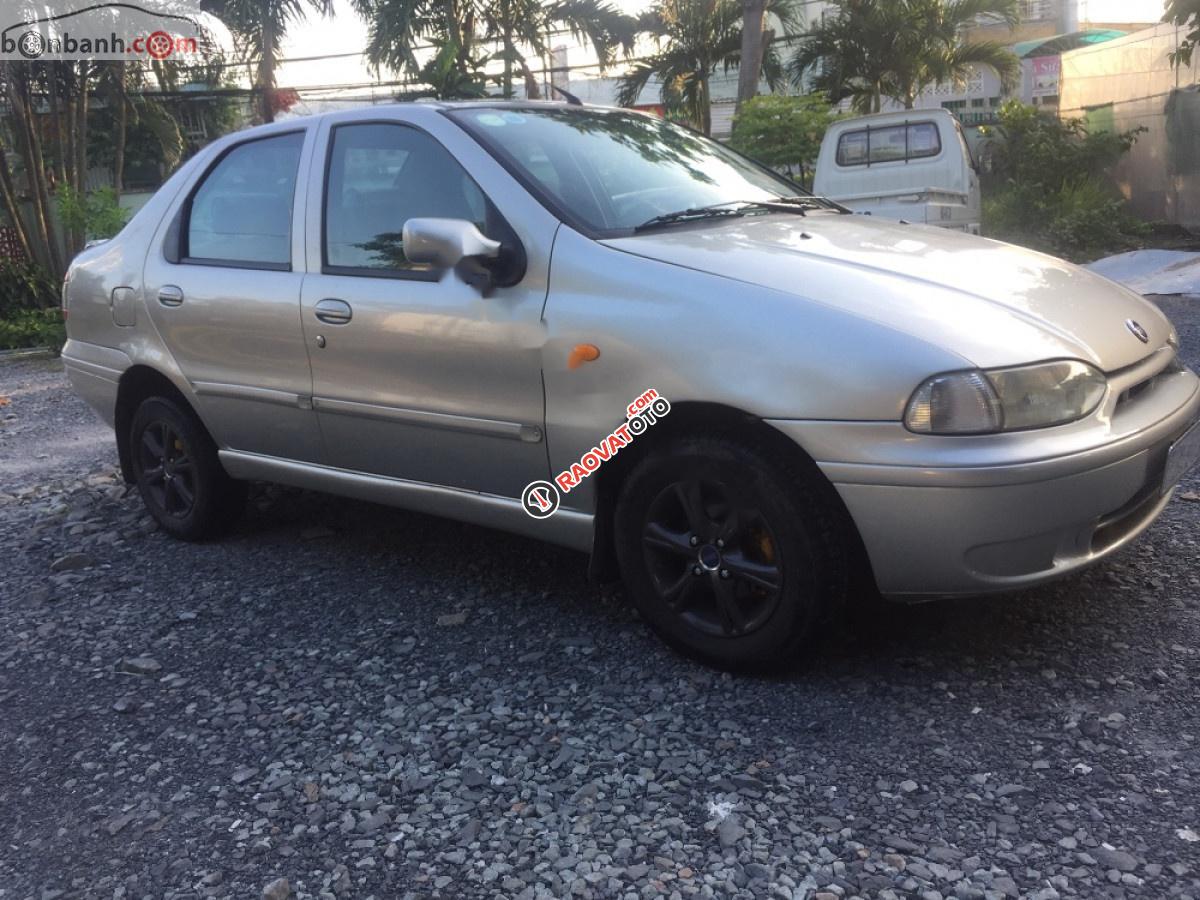 Bán Fiat Siena 1.3ELX 2003, màu bạc, xe gia đình, 83 triệu-2