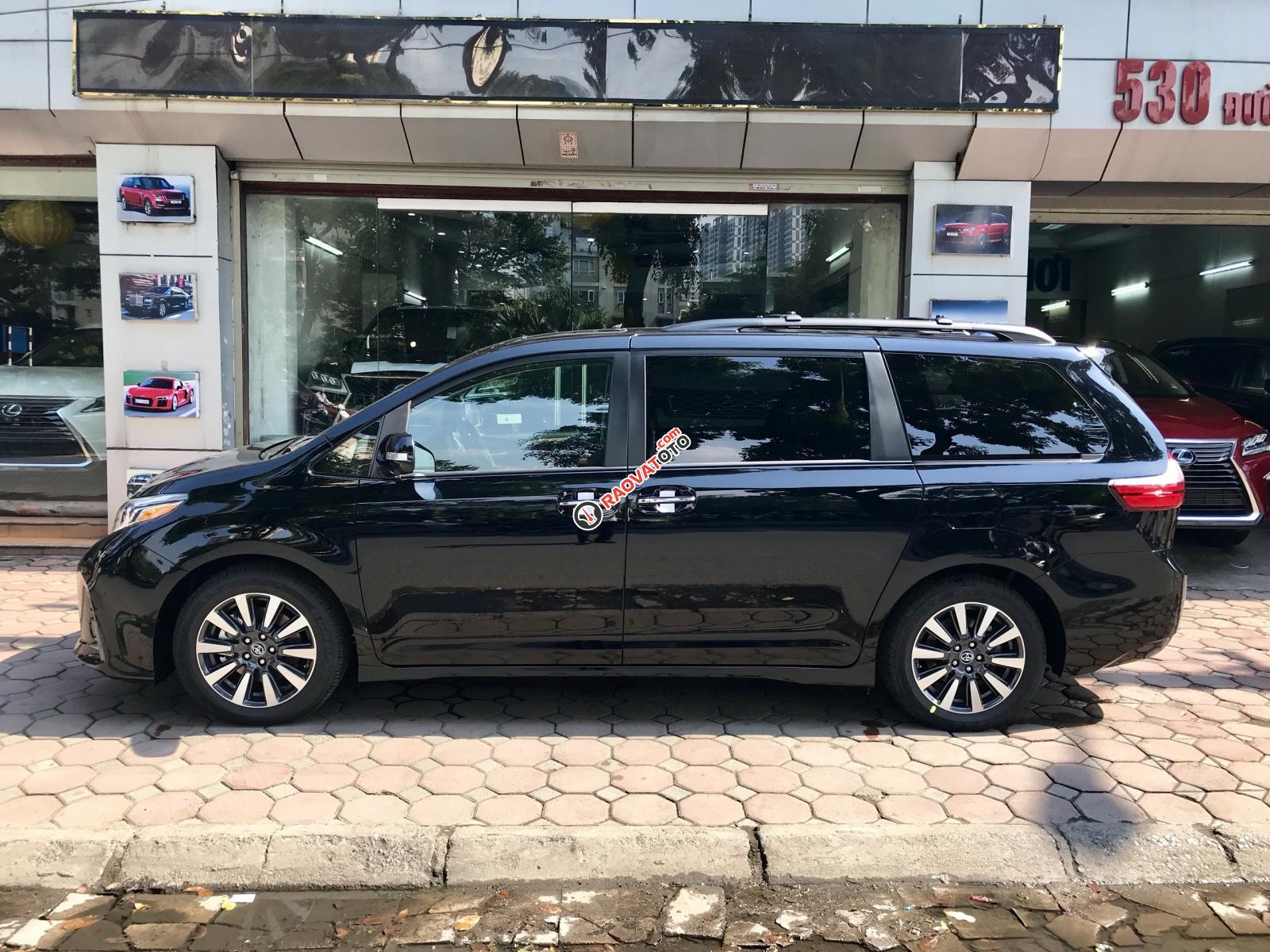 Bán ô tô Toyota Sienna 3.5 Limited năm sản xuất 2019, màu đen, nhập khẩu-3