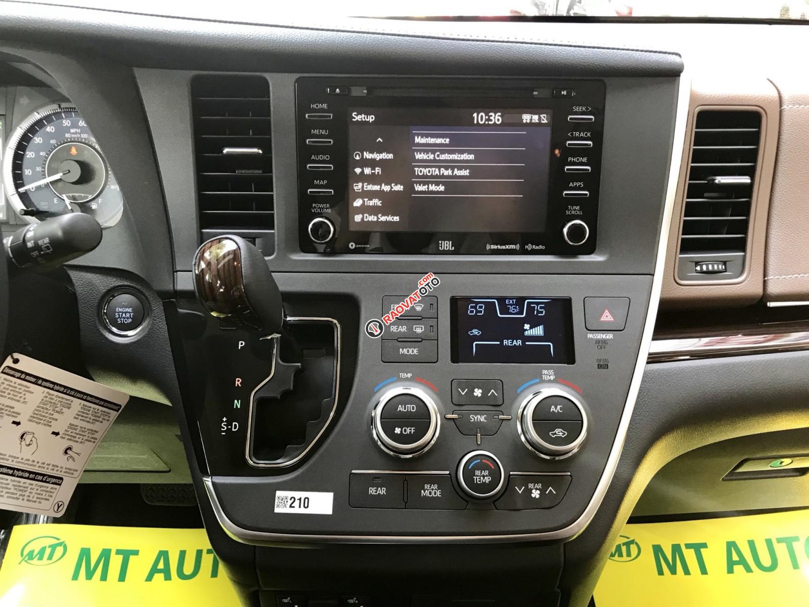 Bán ô tô Toyota Sienna 3.5 Limited năm sản xuất 2019, màu đen, nhập khẩu-9