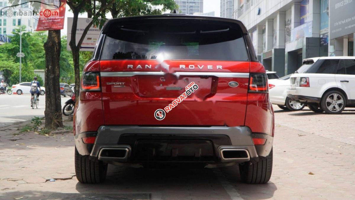 Bán xe LandRover Range Rover Sport HSE đời 2018, màu đỏ, xe nhập-5