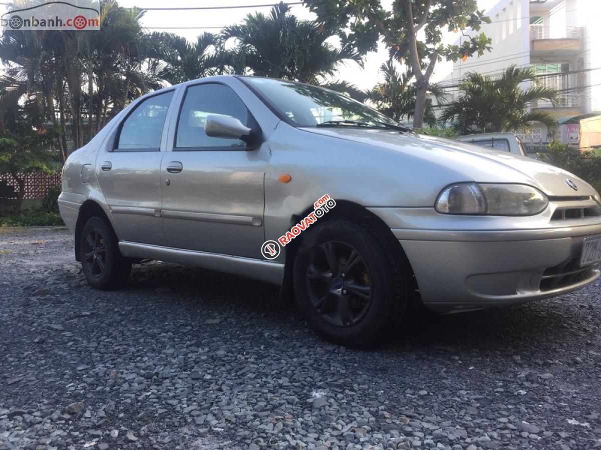 Bán Fiat Siena 1.3ELX 2003, màu bạc, xe gia đình, 83 triệu-8