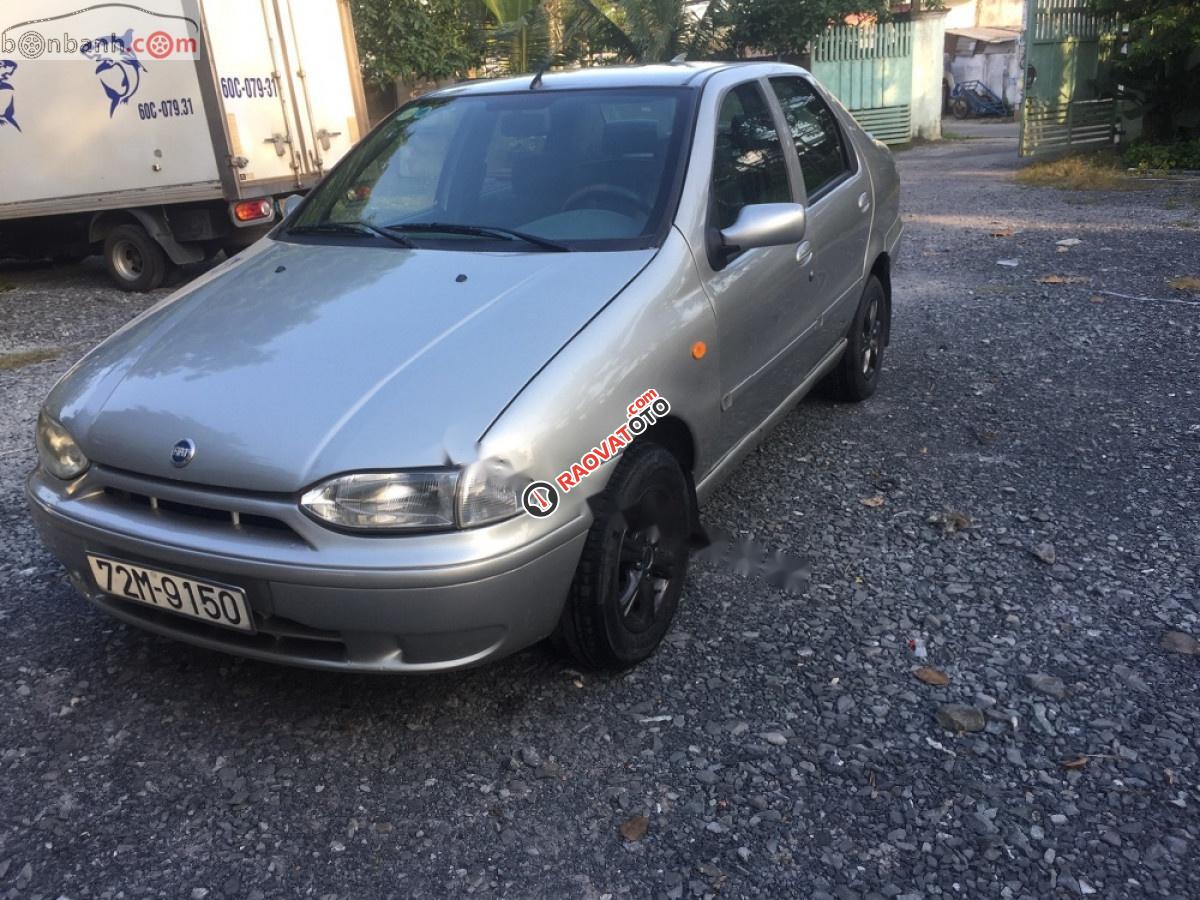 Bán Fiat Siena 1.3ELX 2003, màu bạc, xe gia đình, 83 triệu-9