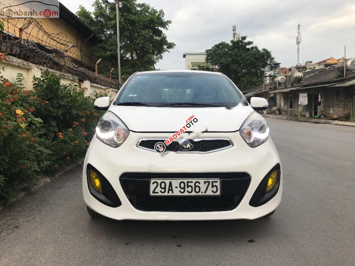 Bán Kia Picanto S 2014, màu trắng, nhập khẩu-1