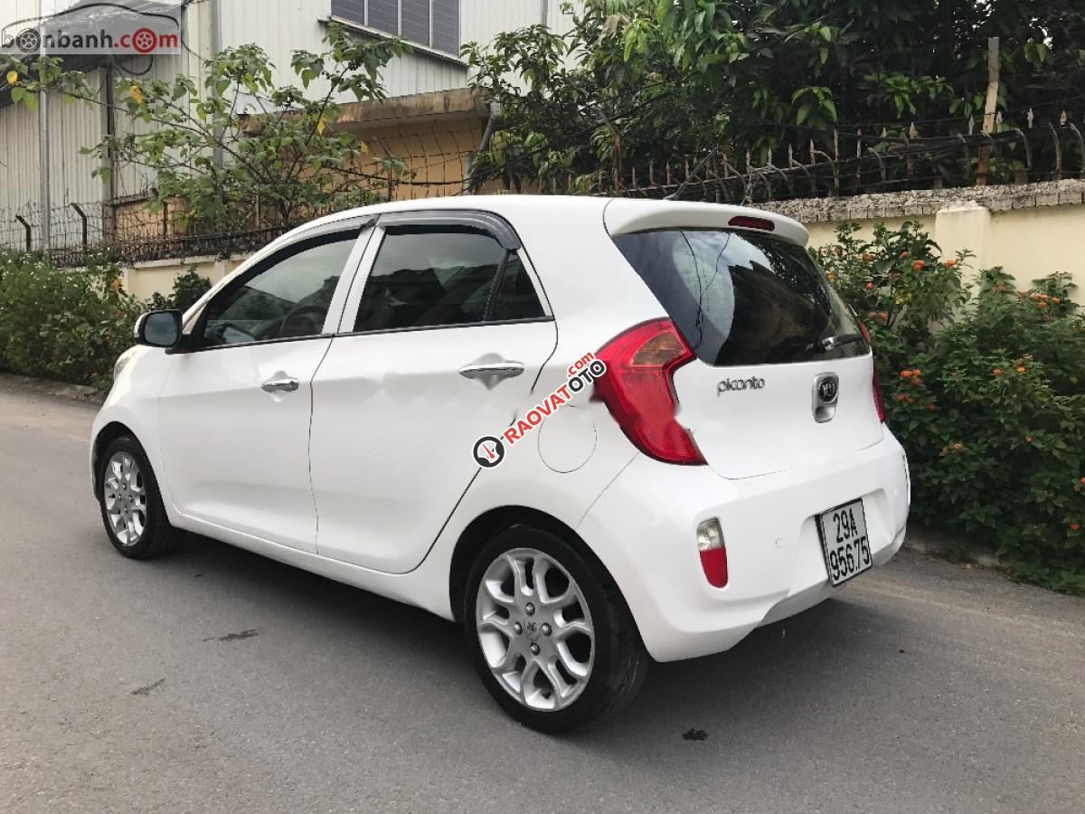 Bán Kia Picanto S 2014, màu trắng, nhập khẩu-3