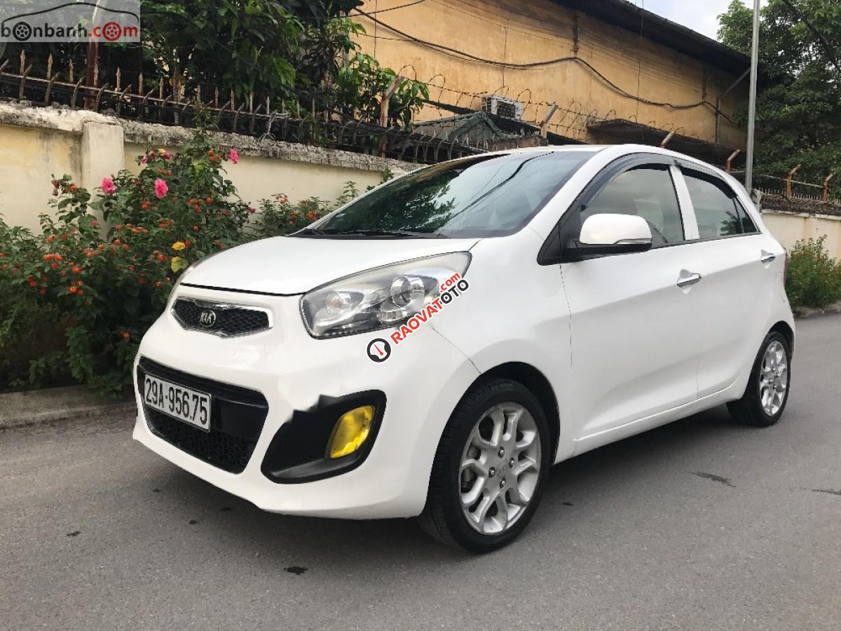 Bán Kia Picanto S 2014, màu trắng, nhập khẩu-0