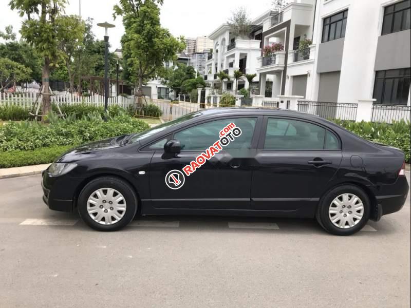 Cần bán xe Honda Civic 1.8MT đời 2010, màu đen, giá 358tr-0