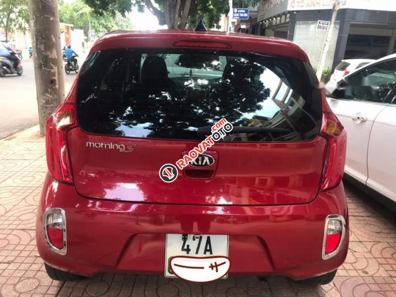 Cần bán xe Kia Morning Si 2014, màu đỏ-1