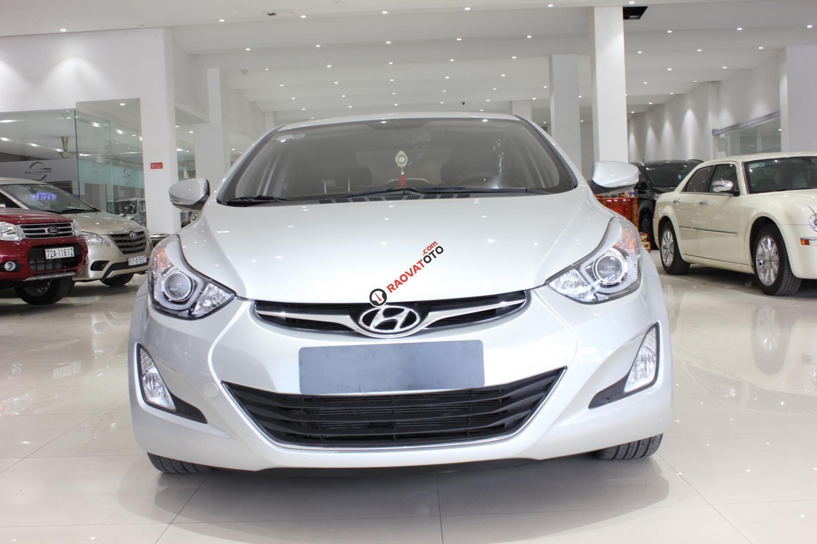 Bán Hyundai Elantra GLS năm 2015, màu bạc-1