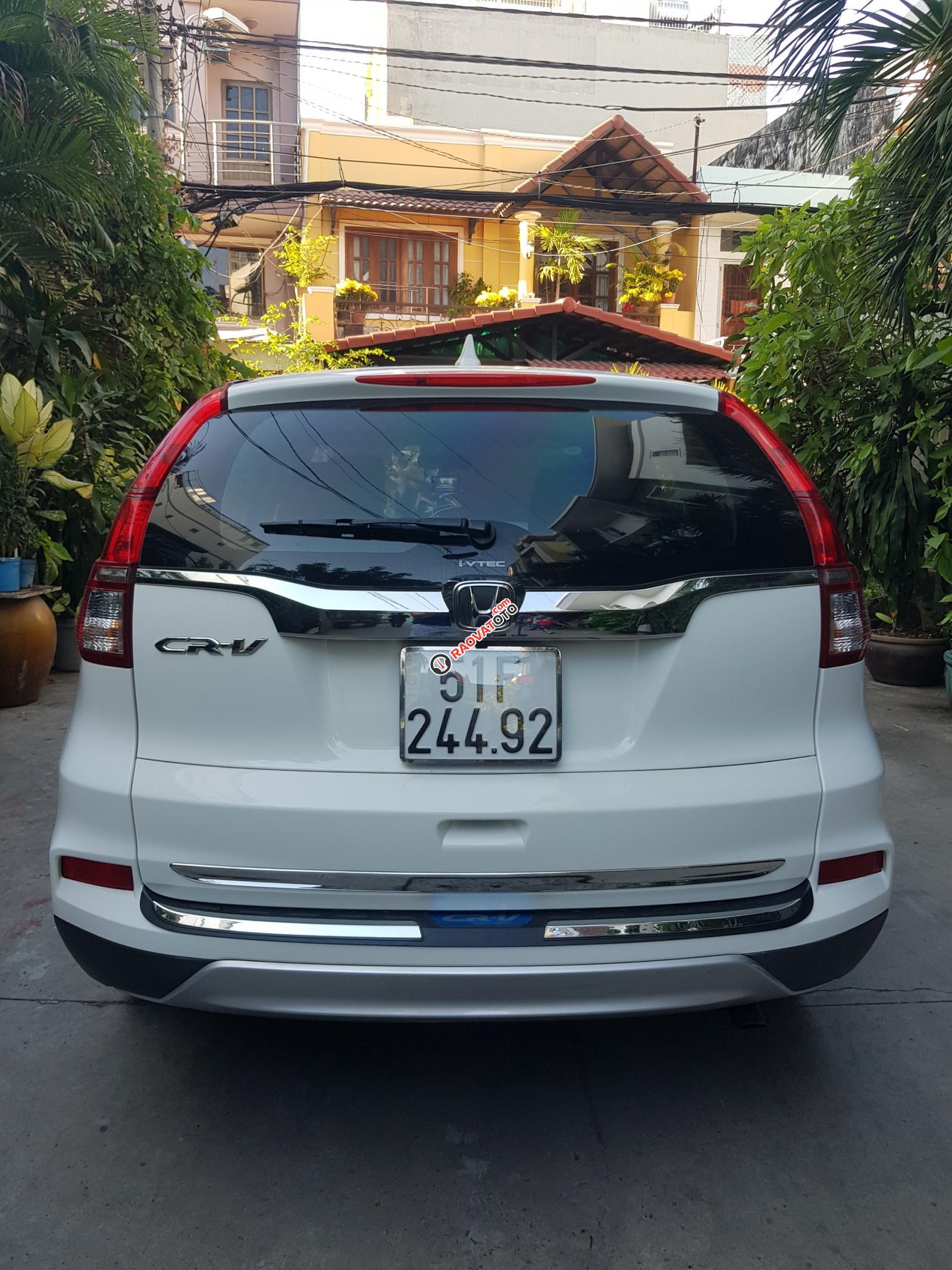 Bán ô tô Honda CR V 2.0 AT đời 2015, màu trắng giá cạnh tranh-2