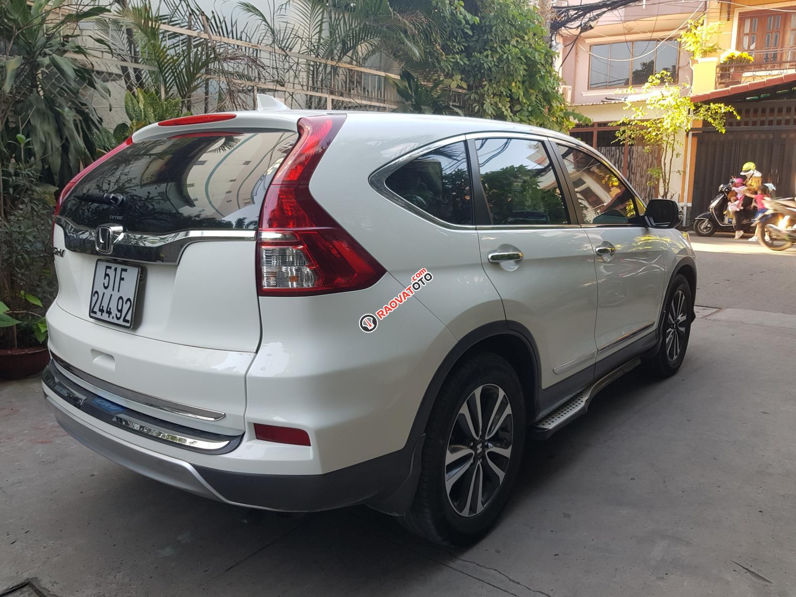 Bán ô tô Honda CR V 2.0 AT đời 2015, màu trắng giá cạnh tranh-10