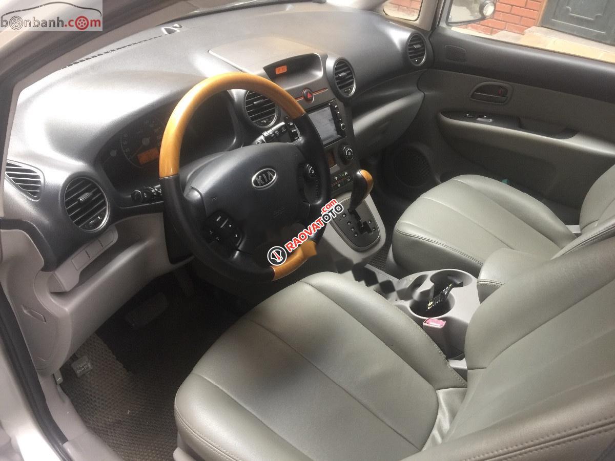 Cần bán gấp Kia Carens 2.0AT năm sản xuất 2008, màu bạc, nhập khẩu -1