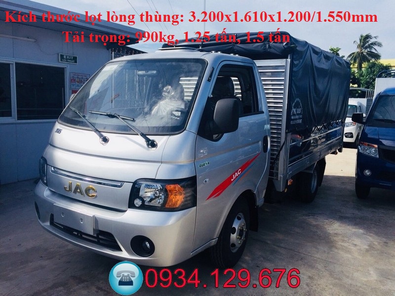 Đại lý xe tải Jac X99 990kg thùng dài 3.2m-1