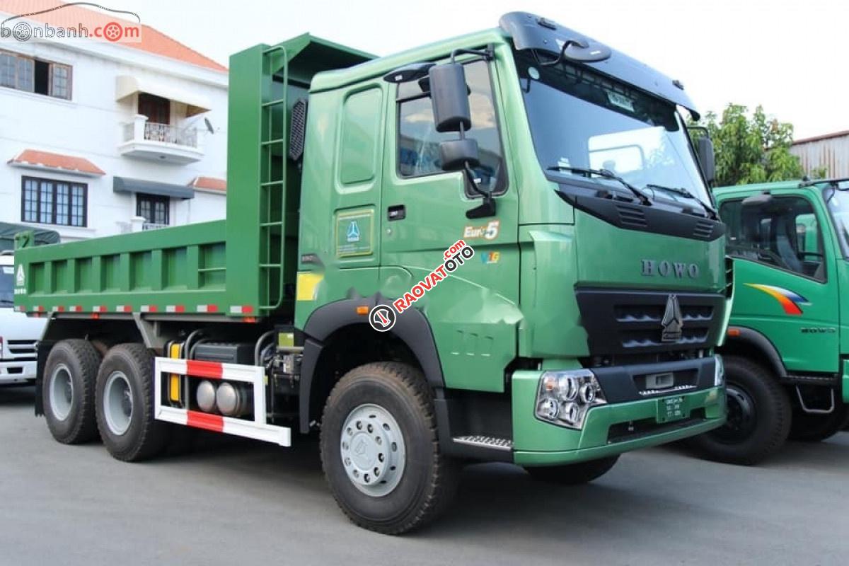 Bán xe tải nặng Howo 2019, 3 chân, thùng 14 khối 16 tấn-2