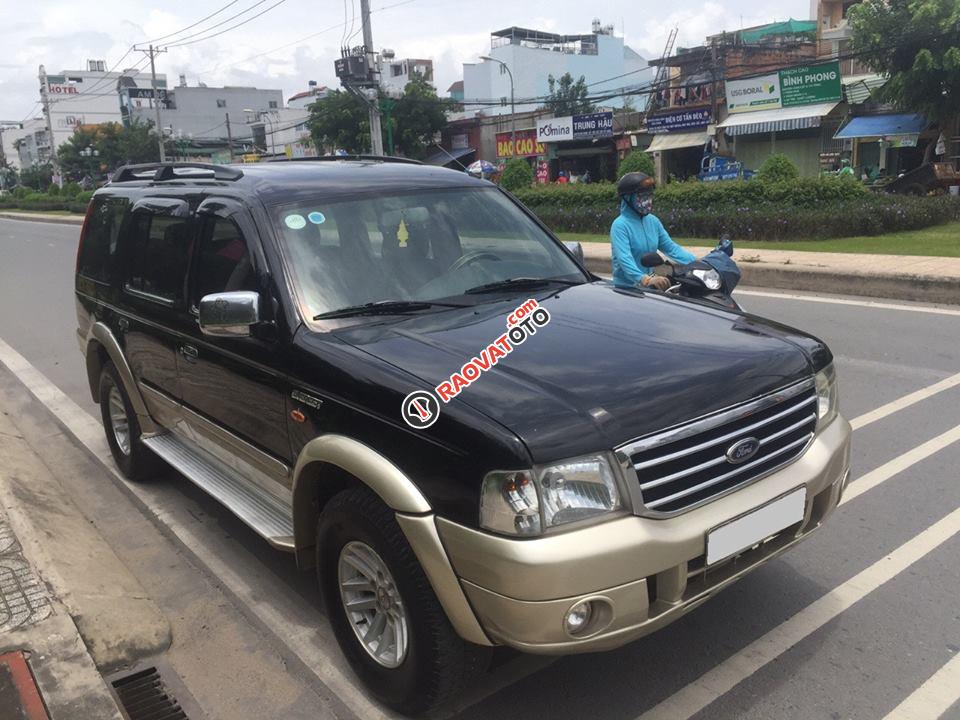 Cần tiền bán Ford Everest SX 2007, màu đen số sàn, máy dầu-2